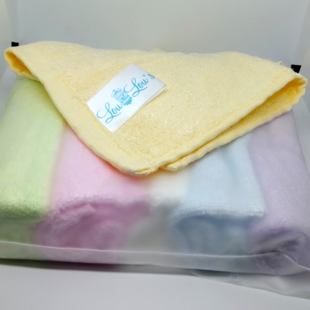 Bamboo Terry cloth wipes